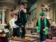 Cheryl urges Jim to behave on St. Patty's Day and forego his annual law-bending "Green Man" routine so she can assure herself an appointment to the church committee.