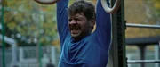 Bis an die Grenze. Regisseur Friedrich Rackwitz beim Power-Training mithilfe einer gamifizierten Fitness-App.