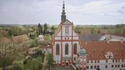 Die Zisterzienserinnen-Abtei Kloster Marienstern in der sächsischen Oberlausitz. Die Zisterzienserinnen-Abtei Kloster Marienstern in der sächsischen Oberlausitz.