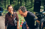 Autorin und Regisseurin Christina Ebelt mit Kameramann Stefan Sommer.