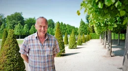 Helmut Krupp, Gartenmeister im Schlossgarten von Schwetzingen.