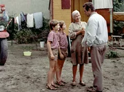 Die Zwillinge Ralf und Rolf Lemcke, Helga Labudda und Erik S. Klein (v.l.n.r.)