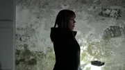 After hearing a rustle behind her, paranormal investigator Amy Bruni takes one last look back at the lighthouse before heading into the barracks on the other side of the island. After hearing a rustle behind her, paranormal investigator Amy Bruni takes one last look back at the lighthouse before heading into the barracks on the other side of the island.