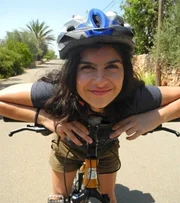 Buse beim Fahrrad fahren