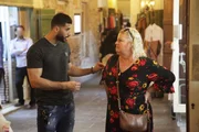 Laura and Aladin shopping for Ramadan.