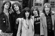 Patti Smith, Godmother of Punk, mit Band in den 1970ern.