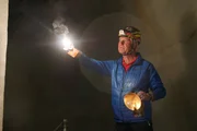 Paul Schmaus, H&ouml;hlenf&uuml;hrer in der Schellenberger Eish&ouml;hle.