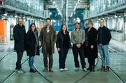 Drehstart Tatort Dortmund "Love is Pain" V.l.n.r.: Torsten Reglin (Produzent), Roswitha Ester (Produzentin), Jörg Hartmann als Peter Faber, Sabine Bernardi (Regie), Philipp Sichler (Kamera), Stefanie Reinsperger als Rosa Herzog, Rick Okon als Jan Pawlak Drehstart Tatort Dortmund "Love is Pain" V.l.n.r.: Torsten Reglin (Produzent), Roswitha Ester (Produzentin), Jörg Hartmann als Peter Faber, Sabine Bernardi (Regie), Philipp Sichler (Kamera), Stefanie Reinsperger als Rosa Herzog, Rick Okon als Jan Pawlak