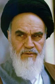Das Jahr 1979 in Nahost begann mit einem Paukenschlag, als der Schah aus dem Iran floh und der Revolutionsf&uuml;hrer Ayatollah Chomeini (im Bild) in das Land zur&uuml;ckkehrte.