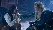 l-r: Robert Morehouse (Kyle Schmid), Elizabeth Haverford (Anastasia Griffith)
