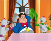 Der B&uuml;rgermeister ist sehr zufrieden mit seinen neuen B&uuml;rohelfern.