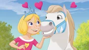 Prinzessin Emmy hat eine besondere Gabe: Sie kann mit Pferden sprechen. Das ist allerdings ihr gro&szlig;es Geheimnis, von dem niemand etwas erfahren darf.
