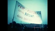 1976 haben Kulturschaffende in Sankt Marx den so genannten Auslandsschlachthof besetzt, um den geplanten Abriss zu verhindern und ein Kulturzentrum daraus zu machen.