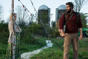 Evelyn (Emily Blunt) wei&szlig;, dass ihr Mann (John Krasinski) bei jedem Streifzug sein Leben riskiert.