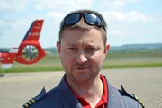 "Christoph Gie&szlig;en"-Pilot Sven Br&uuml;ckner.