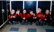 Die erste Gruppe der Kinder, ca. Anfang der 1970er