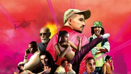 Plakatmotiv zum Film mit Adamo (Matteo Simoni), Badia (Nora Gharib), Volt (Sa&iuml;d Boumazoughe) und Junes (Junes Lazaar)