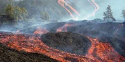 &Uuml;ber einen Zeitraum von vier Monaten ergie&szlig;en sich Lavastr&ouml;me &uuml;ber die Kanareninsel La Palma.