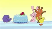 In der &bdquo;Sendung mit dem Elefanten&ldquo; wird Geburtstag gefeiert.