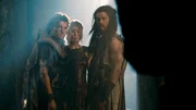 Perseus (Sam Worthington), Andromeda (Rosamund Pike) und Agenor (Toby Kebbell)