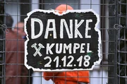 Abschied von der Steinkohle und Schlie&szlig;ung der Zeche Prosper Haniel in Bottrop am 21. Dezember 2018.