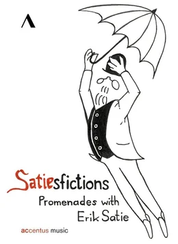 &bdquo;Satiepostkarte&ldquo; &ndash; Die Dokumentation &bdquo;Satiesfiktionen&ldquo; Spazierg&auml;nge mit Erik Satie &ndash; f&auml;chert in spielerischen wie augenzwinkernden Episoden das Gesamtph&auml;nomen Satie auf.