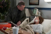 CHICAGO P.D. -- "Shouldn't Have Been Alone" Episode 210 -- Pictured: (l-r) Jason Beghe as Hank Voight, Marina Squerciati as Kim Burgess