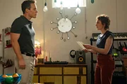"Breathless" &ndash; The suspicious death of a U.S. Navy choir singer performing with a pop star draws NCIS: Sydney into the world of obsessive fans. L-R: Gus Murray as Jeff Sykes and Mavournee Hazel as Forensic Pathologist Bluebird 'Blue' Gleeson in NCIS: Sydney episode 7, season 2 streaming on Paramount+.