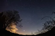 Der j&auml;hrliche Sternschnuppenregen in der Eifel.