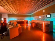 Steuerstand im AKW Zwentendorf.