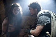 (L-r) TOBY KEBBELL as Agenor and SAM WORTHINGTON as Perseus in Warner Bros. Pictures&rsquo; and Legendary Pictures&rsquo; action adventure &ldquo;WRATH OF THE TITANS,&rdquo; a Warner Bros. Pictures release.