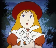 Alice und Benny Bunny k&ouml;nnen ihren Augen nicht trauen. Mitten durch den Wald-ohne-Namen segelt ein Segelboot.