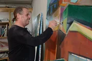Richard Klammer in seinem Atelier.