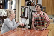 Kaley Cuoco (Penny), Kunal Nayyar (Rajesh Koothrappali).