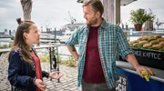 Kira (Marlene von Appen) versucht Sven (Bo Hansen) davon zu &uuml;berzeugen, als Lockvogel in ihren Fall einzusteigen.