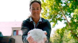 Marie Rainfray ist Salzb&auml;uerin in Guerande.