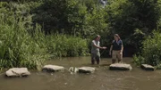Ingenieure vom Wasserwirtschaftsamt sto&szlig;en in einem neuen Umgehungsgew&auml;sser Bamberg auf Spuren des Bibers.