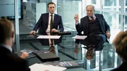 Der hartgesottene Topmanager soll die Firma umstrukturieren, l-r: Stefan Kurt als Alexander Maier, Ulrich Tukur als Hans-Werner Brocklmann