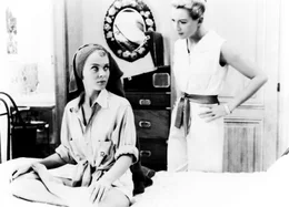 Jean Seberg (Cecile), Deborah Kerr (Anne Larson).