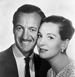 David Niven (Raymond), Deborah Kerr (Anne Larson).