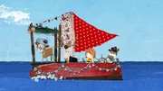 Der Segelausflug auf der Delilah mit Lily, Salty und Pelle scheint der Mutter von Lord Hirsch gar nicht zu gefallen.
