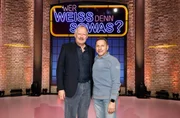Treten bei "Wer wei&szlig; denn sowas?" als Kandidaten an: Die Schauspieler Axel Milberg (l.) und Richy M&uuml;ller (r.).