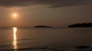 Rovinj Sonnenuntergang, Istrien.