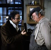 Von links: Der Professor und Meister Eder.