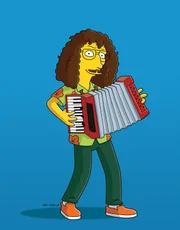 Homer gründet eine Grundge-Band, sie so bekannt wird, dass sogar Weird Al Yankovic (Bild) eine Parodie von einem seiner Songs schreibt ... Homer gründet eine Grundge-Band, sie so bekannt wird, dass sogar Weird Al Yankovic (Bild) eine Parodie von einem seiner Songs schreibt ...