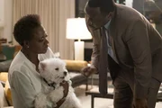 Veronica Rawlings (Viola Davis, l.); Jamal Manning (Brian Tyree Henry, r.)