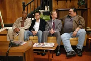 Security-Frau Sascha lädt Barney (Neil Patrick Harris, 2.v.r.) und Ted (Josh Radnor, 2.v.l.) auf eine kleine Party zu sich nach Hause ein ... Security-Frau Sascha lädt Barney (Neil Patrick Harris, 2.v.r.) und Ted (Josh Radnor, 2.v.l.) auf eine kleine Party zu sich nach Hause ein ...