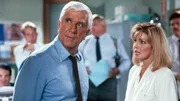 Frank Drebin (Leslie Nielsen), Jane Spencer (Priscilla Presley)