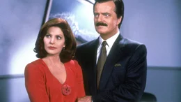 Jane Spencer (Priscilla Presley) und Quentin Hapsburg (Robert Goulet)
