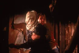 Jason (Warrington Gillette), k&auml;mpft gegen John Furey (Paul Holt)